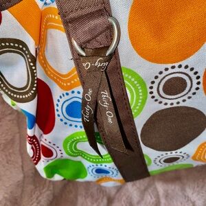 Thirty-One Multicolor Circles Tote Bag